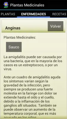 Plantas Medicinales android App screenshot 1