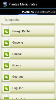 Plantas Medicinales android App screenshot 4